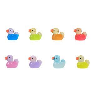 Lanshuo Mini Pato de Resina, Manualidades, Accesorios de Joyería DIY, Adornos de Escritorio, Decoración Creativa, Juguete Modelo 3D - Product Image 4