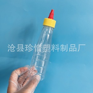In stock: 200ml <b>plastic</b> chili sauce dispenser <b>bottle</b>, condiment <b>squeeze</b> <b>bottle</b>, ketchup and salad dressing <b>bottle</b>. - Product Image 4