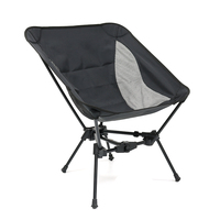 Chaise de camping portable ultralégère en métal, chaise pliante en aluminium pour le camping, la plage, le jardin, le parc, les voyages
