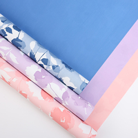Papier d'emballage pour fleurs coréen romantique de la Saint-Valentin en gros, papier d'emballage imperméable pour bouquets, papier cadeau pas cher, fournitures pour fleuristes