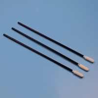 Éponge de nettoyage de précision à manche extra long de 6,5 pouces, éponge sans peluches pour le detailing automobile, éponge à pointe en mousse pour le nettoyage des voitures
