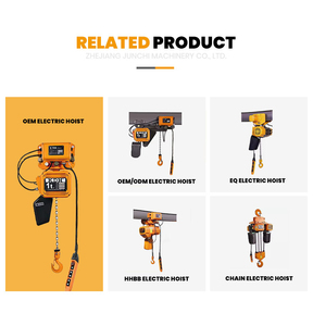 <span class=keywords><strong>Palan</strong></span> De Levage EQ série 3-5 tonnes capacité levage grue électrique <span class=keywords><strong>palan</strong></span> à chaîne - Product Image 5