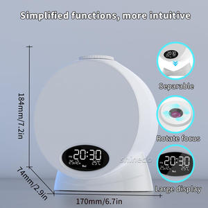 Proyector de Galaxia 13 en 1, Luz Nocturna RGB de <span class=keywords><strong>Estrellas</strong></span>, Música BT para Dormitorio, Control Remoto para Niños, Planetario, Proyector Espacial, Reloj Despertador - Product Image 3