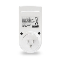 Analyseur de puissance numérique LCD wattmètre prise wattage Kwh compteur d'énergie AC 220V EU/FR/US/UK/AU/BR prise de courant
