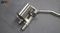 Knalpot Valvetronic Performa Tinggi untuk Porsche Panamera 971 971.1 3.0T Sistem Catback Desain Kontrol Jarak Jauh