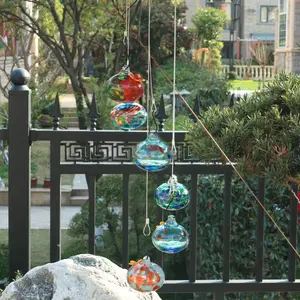 Wind Chime Hummingbird Feeder Greenleaves Garden Window Hummingbird Viewing Windchime Bird Feeder Ant and Bee Proof
