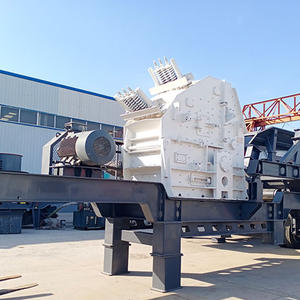 Estación de Trituración Móvil con Ruedas, Trituradora de Roca Portátil para Minería y Canteras, Accionamiento Hidráulico Eficiente - Product Image 3