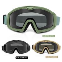 Yijia nouveau Anti-buée PC lentilles lunettes de Vision nocturne Gen 3 Film de protection pour lunettes Airsoft lunettes tactiques lunettes de tir