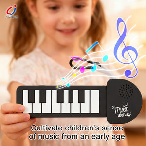 Chengji juguete de plástico instrumentos musicales <span class=keywords><strong>en</strong></span> <span class=keywords><strong>miniatura</strong></span> múltiples portátiles de mano dibujos animados niños educación juguetes de aprendizaje con música - Product Image 2