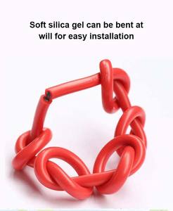 Термостойкий силиконовый провод BEEFLYPOWER 24 AWG, красно-черный, для автомобильной проводки, медный кабель для автомобильного аккумулятора - Product Image 6