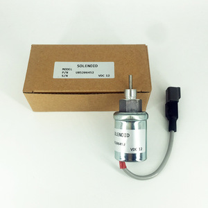 Vanne solénoïde Populace U85206452 24V DC en métal pour coupure de carburant de groupe électrogène - Product Image 4