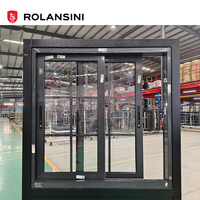 Ventanas y Puertas Corredizas Horizontales de Aleación de Aluminio con Aislamiento Térmico y Revestimiento en Polvo Estándar de Portugal, Rejillas con Aislamiento Térmico, Janelas