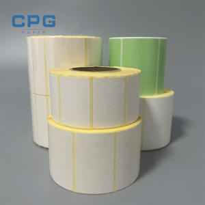 BPA Free Thermal Paper Supplier Wholesale Blank Self Adhesive Label Paper 4x6 100x150 Direct Thermal Shipping Label Paper - Product Image 1
