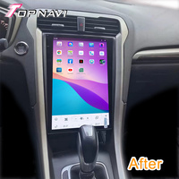 Pemutar Multimedia mobil 12.1 inci, pemutar Multimedia mobil dengan navigasi untuk FORD Mondeo 2013 2014 2015 2016 2017 2018 2019