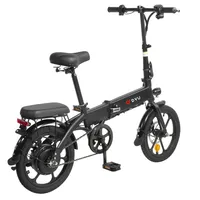Scooter électrique A1F Citycoco 36v 250w, mini vélo électrique pour adultes à moteur central, vélo de ville de 16 pouces, moteur de vélo électrique