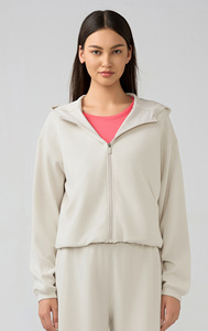Nouveau <span class=keywords><strong>cardigan</strong></span> à capuche zippé <span class=keywords><strong>Lulu</strong></span> pour femmes, automne et hiver, ample, décontracté, sweat-shirt de course, fitness, sport, haut de yoga <span class=keywords><strong>Lulu</strong></span> - Product Image 2
