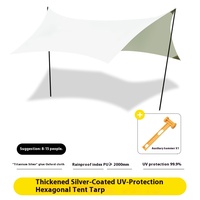 Vente en gros de grande tente de pique-nique solaire en tissu Oxford imperméable 210D pour la plage, le camping et les voyages