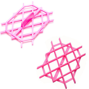 <span class=keywords><strong>Emporte</strong></span>-pièces carrés en plastique pour la décoration de gâteaux, outils de pâtisserie pour glaçage et biscuits, vente en gros - Product Image 5