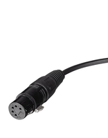 Kabel Headset Penerbangan GA Dual Plug untuk Perlengkapan Kepala Pilot, Kabel Headset Helikopter Peredam Kebisingan
