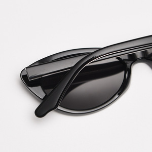 Gafas de Sol de Diseño para Mujer, Modelo Tr90 2026, Gafas de Sol de Lujo Negras con Logotipo, Gafas de Sol Ovaladas Vintage para Hombre - Product Image 4