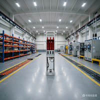 Unité de distribution annulaire intérieure professionnelle 12 kV 630 A en métal isolé solide pour connexion aux énergies renouvelables, armoire de commutation entièrement fermée