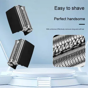 Cuchillas y Láminas de Repuesto Compatibles con Afeitadoras <span class=keywords><strong>Braun</strong></span>, Accesorios de Cuchilla de Afeitar de Acero Inoxidable 52B 5030S5040 5070 5020 5768 5090CC - Product Image 5