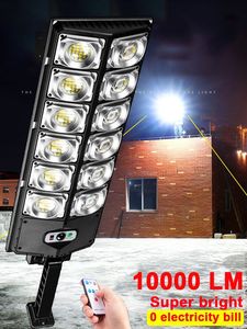 Ngoài trời chiếu sáng 12000 lumen 360 <span class=keywords><strong>LED</strong></span> ống kính quang học công suất cao năng lượng mặt trời lũ ánh sáng cảm biến không thấm nước năng lượng mặt trời đường phố Đèn tường đèn lồng - Product Image 2