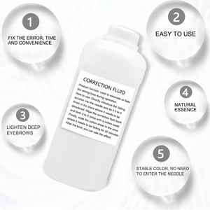 Liquide correcteur de tatouage pour sourcils, efficace et instantanée, pour enlever les pigments, Microblading, liquide d'élimination des tatouages - Product Image 1