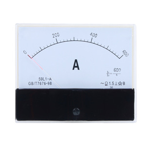 59L1-A แอมมิเตอร์แบบอนาล็อก 600V 1.5 ระดับความแม่นยำ มิเตอร์แบบแผงเฟสเดียว - Product Image 1