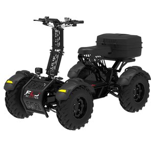 FLJ Four Drive 67.2V 80Ah Scooter Électrique Étanche en Alliage d'Aluminium avec Pneus Tout-Terrain de 21 Pouces Double Suspension Vitesse Rapide pour Adultes F16 - Product Image 6