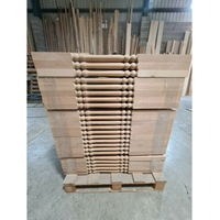 Ballons en bois pour escaliers, outil de cuisine commercial, colonne en bois, nouveaux brillant