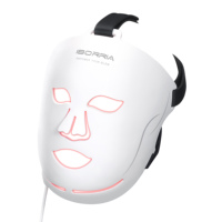 Masque facial LED pour photothérapie infrarouge, anti-rides, soin beauté à domicile, masque de luminothérapie rouge
