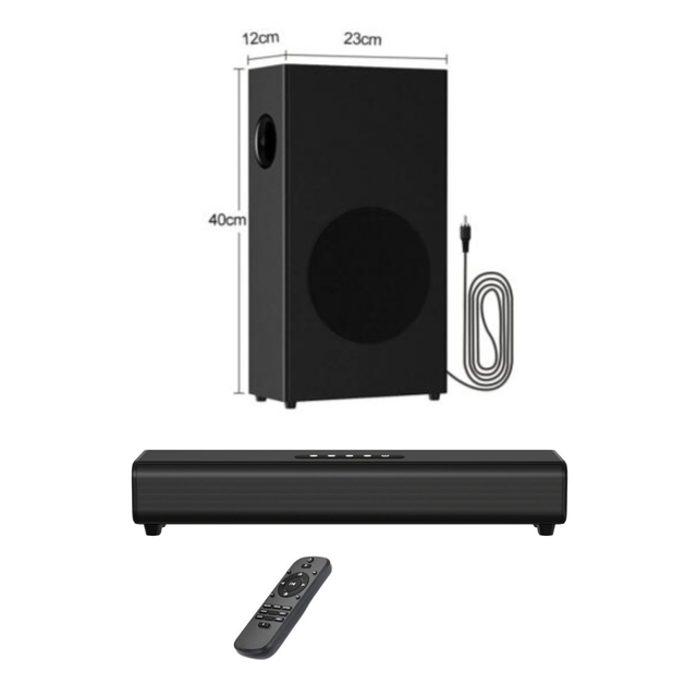 New Design Soundbar Subwoofer With HD Ultra-thin Wall-mountable Sound bar for Lcd TV
