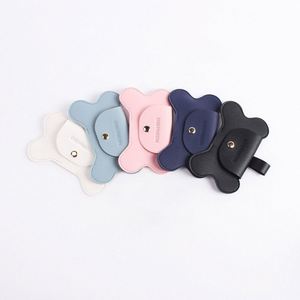Distributeur de sacs à déjections canines personnalisé avec logo, porte-sacs à déjections canines en cuir PU, sac de ramassage de déjections pour animaux de compagnie - Product Image 1