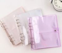 Classeur à feuilles mobiles en PVC Transparent personnalisé, reliure en spirale, livre Photo Album