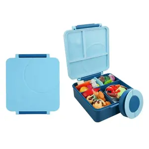 Thermos lunch box e bento box bag per contenitori per bambini con barattolo in acciaio inossidabile 304 lunch box kid durevole facile da pulire