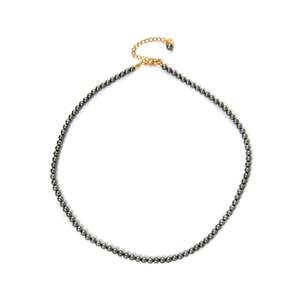 Collier de perles en acier inoxydable 316L plaqué or PVD, bijoux durables et résistants pour femmes et filles - Product Image 1