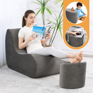 Online Shopping India Contemporary Compression Pack Ottoman <b>Sofa</b> Mall Villa Space Saving <b>Small</b> Space Friendly - Product Image 1