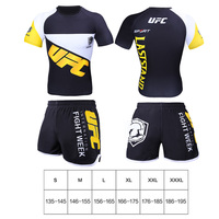2025 Ensemble de Combat UFC MMA Shorts Kickboxing Boxe Entraînement Personnalisé Muay Thai Sanda Boxeo Trois Pièces