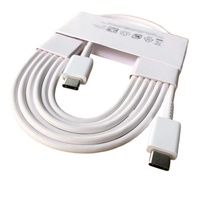 Cable Usb tipo C Popular Kabel de 6 pies, Cable DE CARGA RÁPIDA, Cable de carga Usb C para Samsung S24 S23 S22 Ultra A52 A53 A73