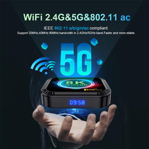TV98 Android 13 8K Décodeur Réseau Lecteur Multimédia WIFI Télécommande Allwinner H313 Allwinner 64 Go 4 Go Boîtier TV - Product Image 2