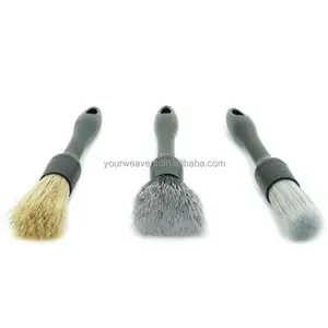 Wholesale Custom Car Cleaning Brush Interior Or Exterior 3pcs Car Wash Brush Set Car Dust Detailing Brushes