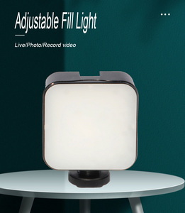 Máy tính để bàn khung ổn định Bộ dụng cụ với micro 49 LED flash bổ sung ánh sáng chủ điều khiển từ xa Loại-C sạc - Product Image 6