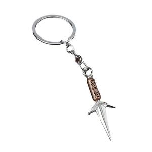 Porte-clés en alliage décoratif, modèle jouet, cadeaux, fournisseur de porte-clés, porte-clés en métal personnalisé, shuriken <span class=keywords><strong>ninja</strong></span> en alliage de zinc - Product Image 1