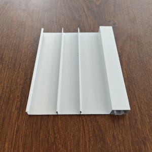 Wall Mount Modern Matt White Aluminum LED Skirting Board Moulding Light with PVC Baseboard Lighting Channel System - Product Image 4