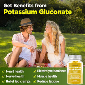 OEM Etiqueta Privada alimentos naturales suplementos gluconato de potasio alta absorción sin azúcar gluconato de potasio 1000 <span class=keywords><strong>mg</strong></span> gomitas - Product Image 5