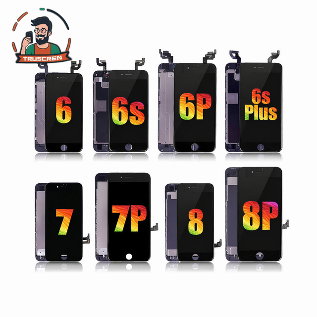 Original Replacement Oled for iPhone X XS XR 11 12 Mini 13 14 15 16 17 Pro Max Lcd Screen Wholesale