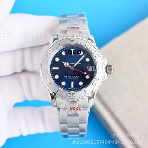 Reloj de Buceo Laojia Gris Yach Master, Reloj Mecánico Automático para Hombre, Luminoso, de Acero Inoxidable con Cristal de Zafiro - Product Image 3