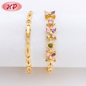 Nouveau Bracelet Jonc Plaqué Or Tanishq avec Diamants pour Femme – Modèles Tendance pour l'Amitié - Product Image 5