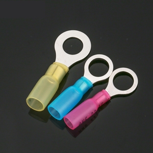 Terminaux thermorétractables étanches pour camping-car, pré-isolés, à sertir, 20-10 AWG, anti-poussière et anti-humidité, pour réparation d'éclairage et d'appareils électroménagers - Product Image 1